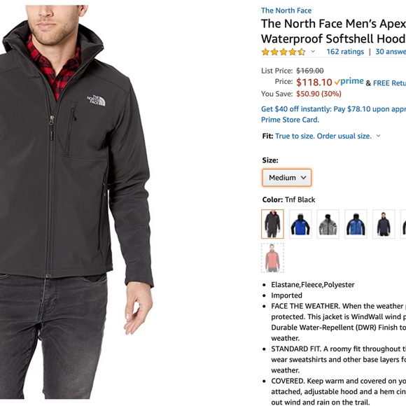 the north face men's apex bionic 2 hoodie